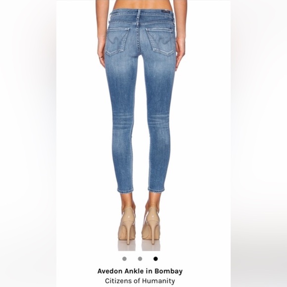 Women’s Citizens of Humanity by Jerome Dahan Avedon Cropped Skinny Jeans - Picture 2 of 12